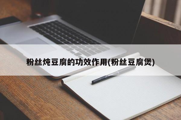 粉丝炖豆腐的功效作用(粉丝豆腐煲)